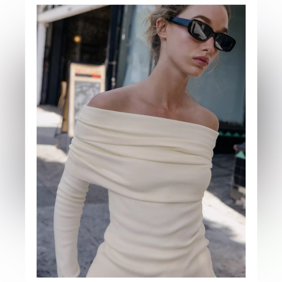 Zara Tops - ZARA Off Shoulder Top